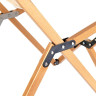 Стул складной NATUREHIKE серия Q-9E NH19JJ008 , коричневый, размер M, 6927595775349